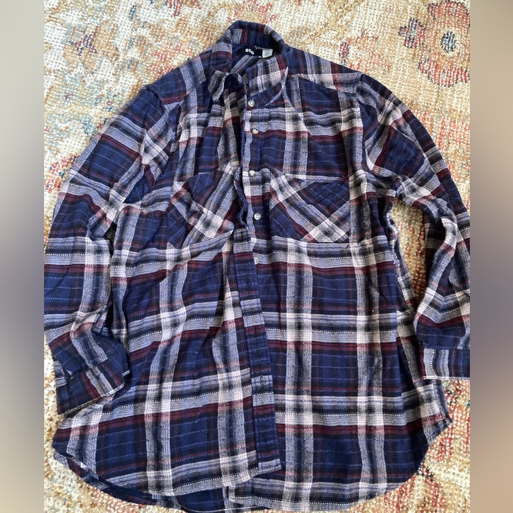 Plaid Outfitters BDG Button up Shirt